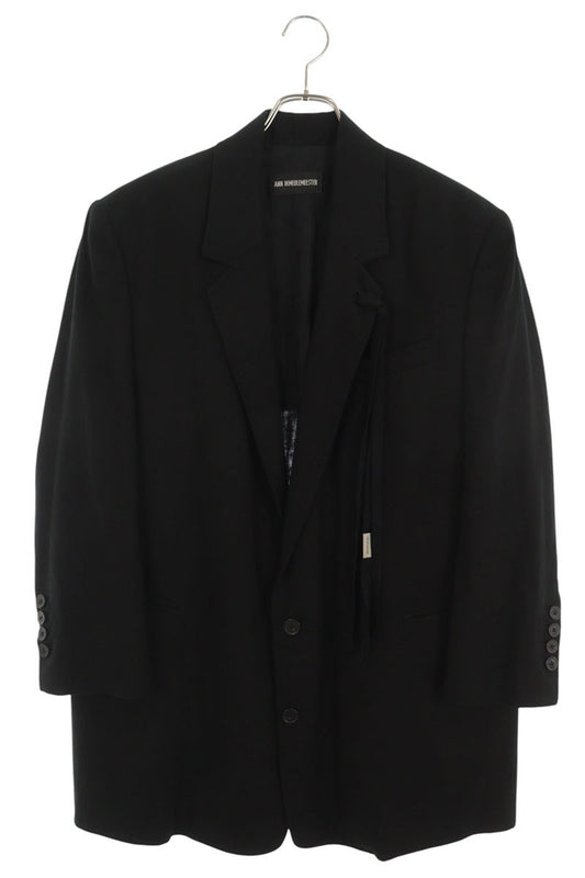 ANN DEMEULEMEESTER Double Gauze Slouchy Jacket Size 44