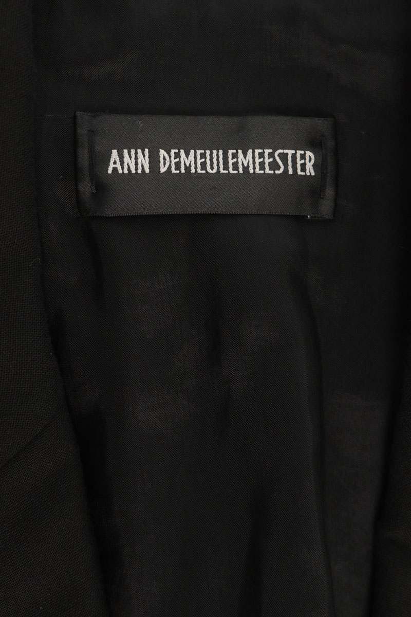 ANN DEMEULEMEESTER Double Gauze Slouchy Jacket Size 44