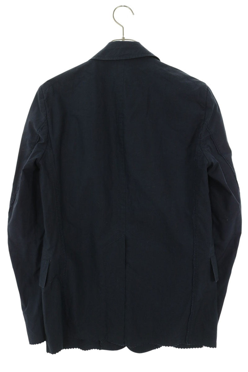 TAKAHIROMIYASHITA TheSoloIst Cotton 2B Blazer Navy Size 44