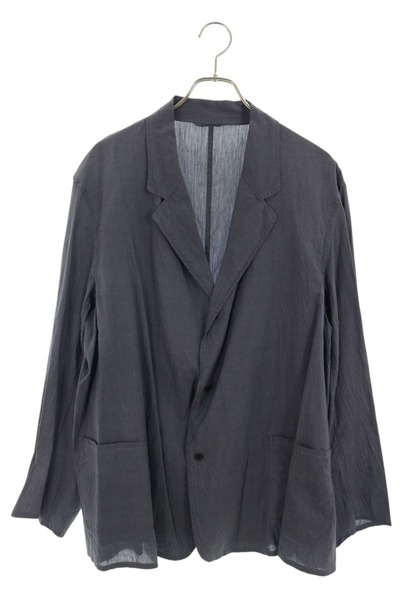 COMOLI 24SS Cotton Silk Jacket Navy Blue Size 3