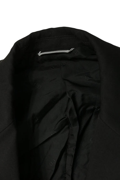 DIOR Double Breasted Wool Tailored Blazer Black Size 48