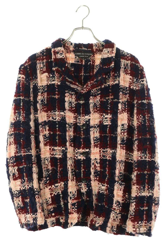 CDG HOMME PLUS 04AW Lost Englishman Wool Jacket Multi Size S
