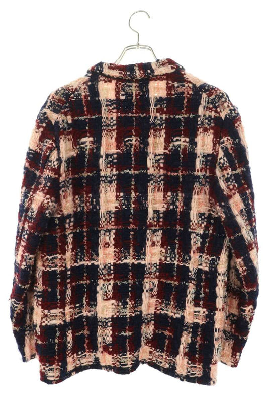 CDG HOMME PLUS 04AW Lost Englishman Wool Jacket Multi Size S