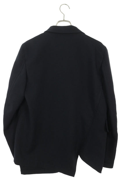 COMME des GARCONS SHIRT 26SS Navy Asymmetric Jacket Size M