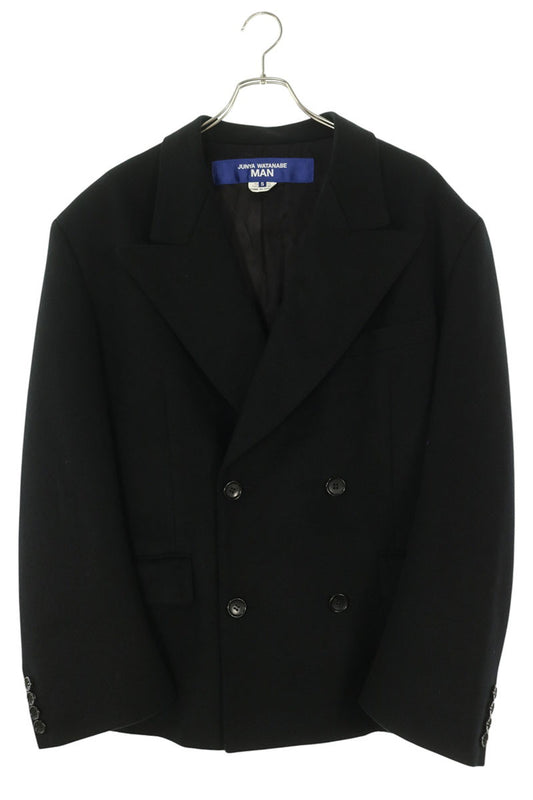 JUNYA WATANABE MAN Wool Cashmere Beaver Jacket Black Size S