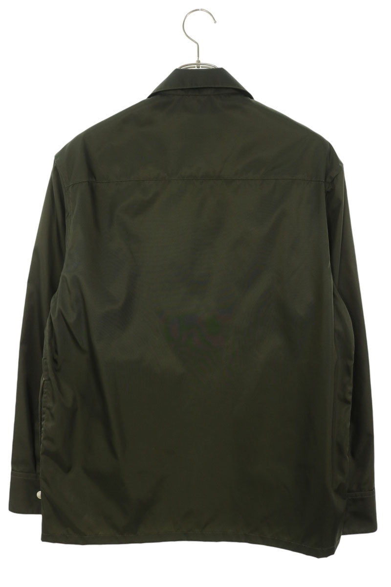 JILSANDER 25SS Khaki Nylon Twill Jacket Size 44