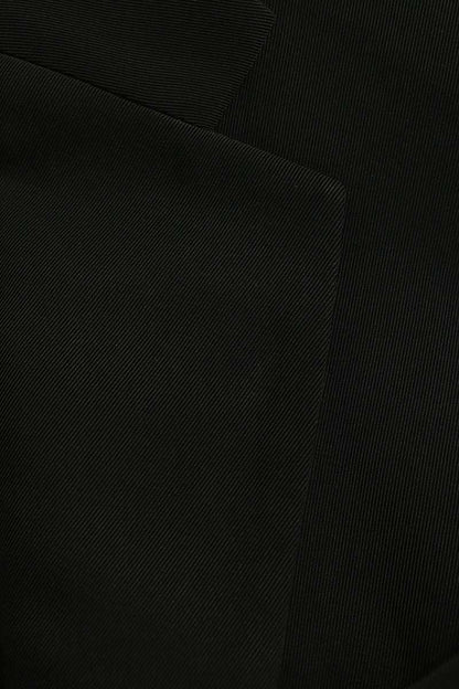 BALENCIAGA Black Triacetate Oversized Jacket Size 2
