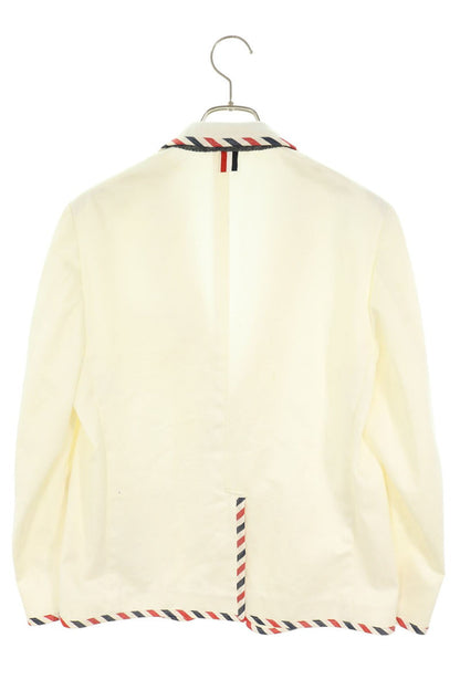 THOM BROWNE Tricolor Cotton Blazer Multi Size 0