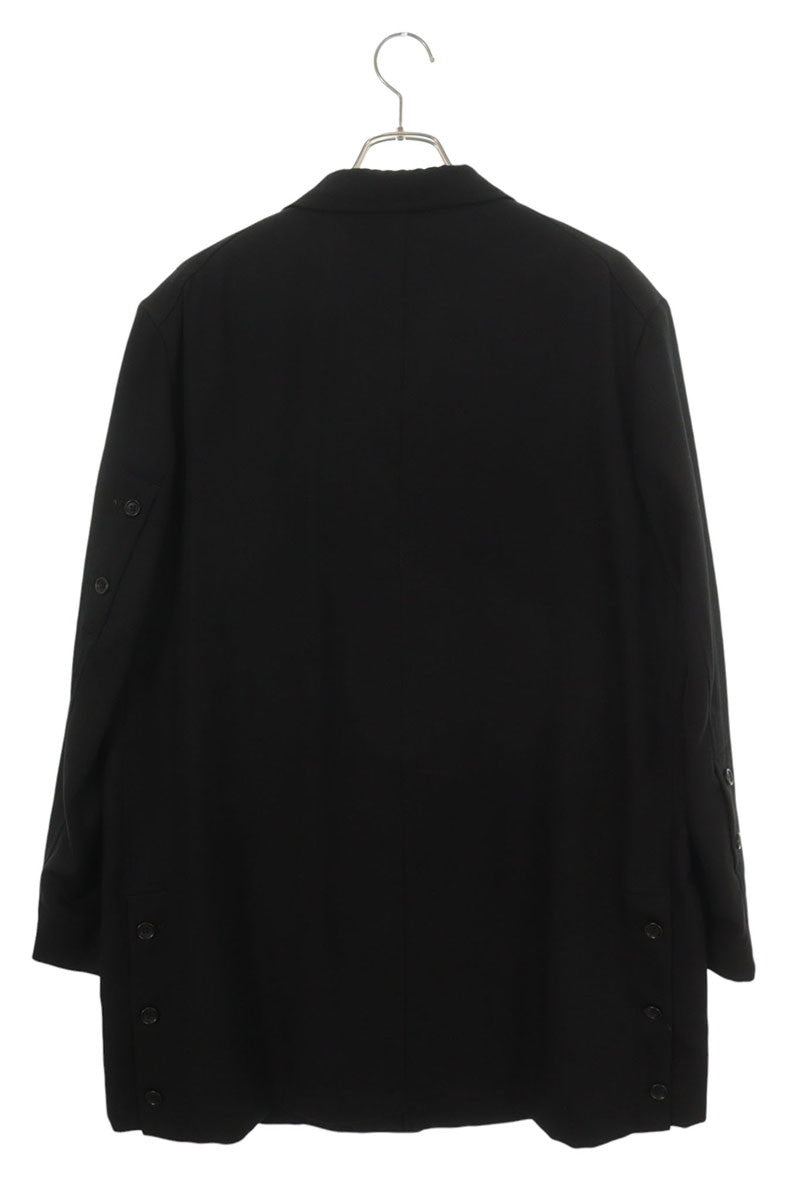 YOHJI YAMAMOTO POUR HOMME 23AW Wrinkle Jacket Black Size 2