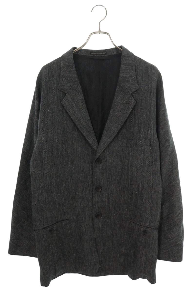 YOHJI YAMAMOTO POUR HOMME 24SS Linen Jacket Size 2