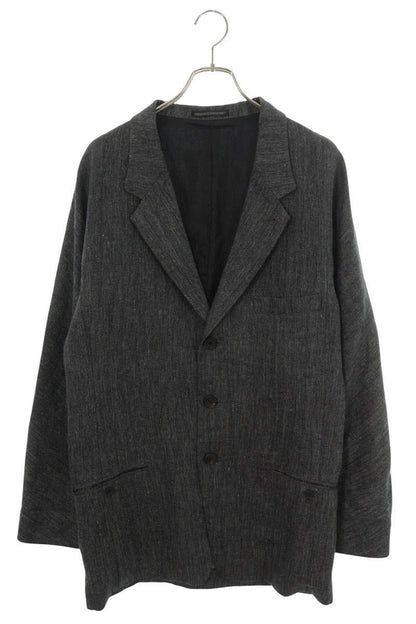 YOHJI YAMAMOTO POUR HOMME 24SS Linen Jacket Size 2