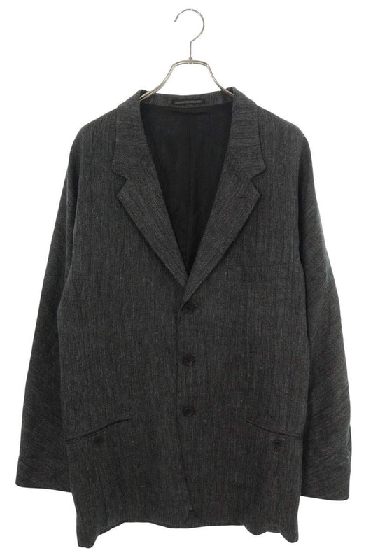 YOHJI YAMAMOTO POUR HOMME 24SS Linen Jacket Size 2