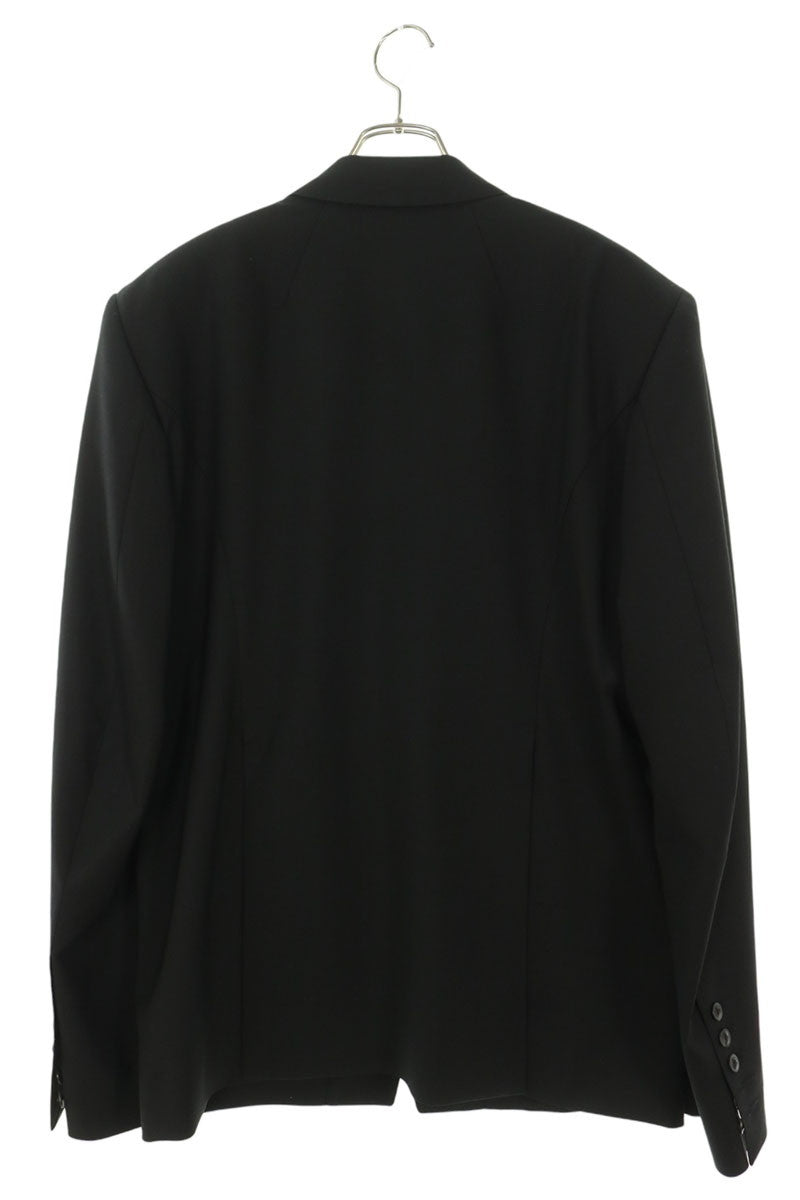 Rick Owens Black Soft Soft Blazer Jacket Size 52