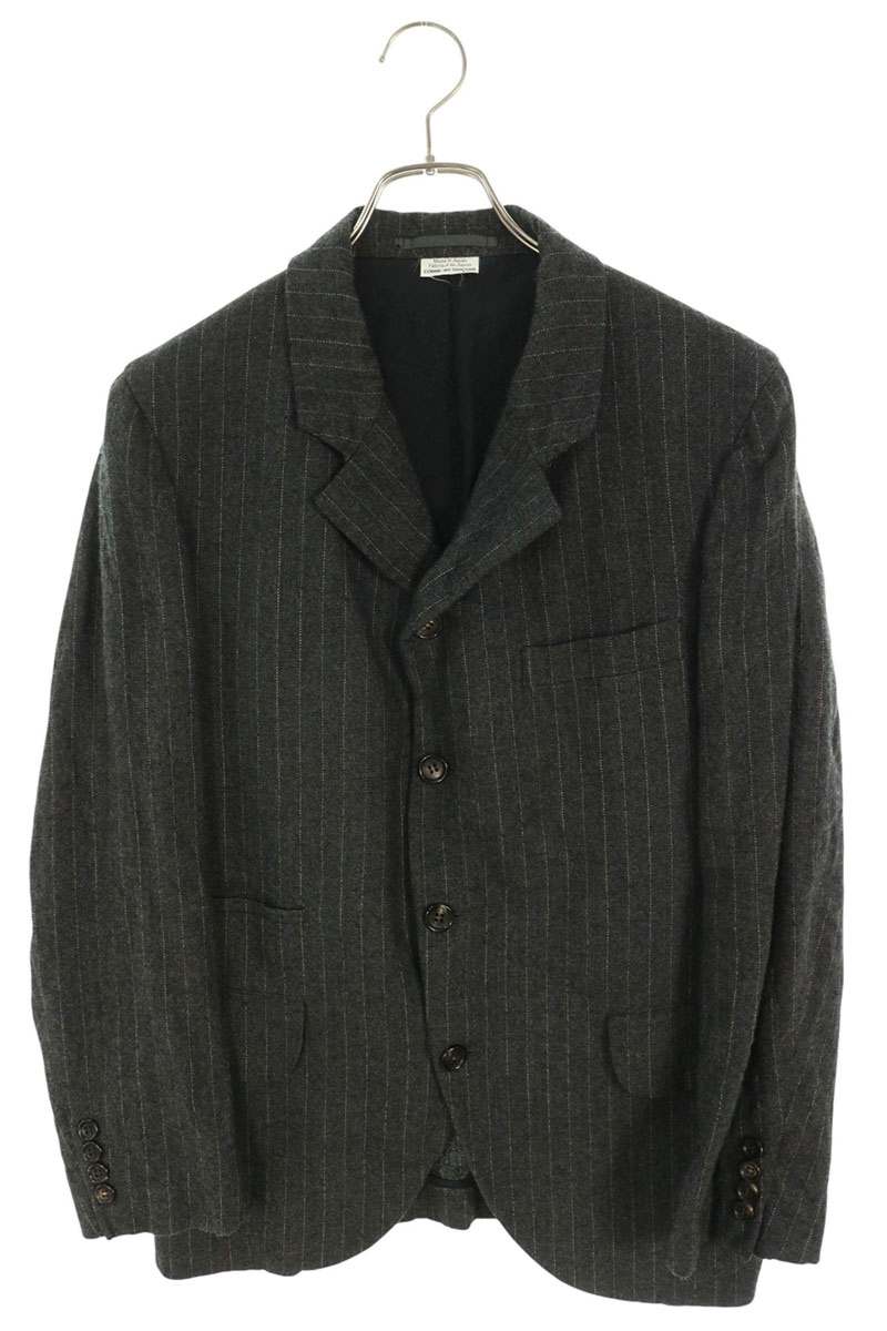 COMME des GARCONS HOMME DEUX AD2022 Wool Jacket Gray Size XS