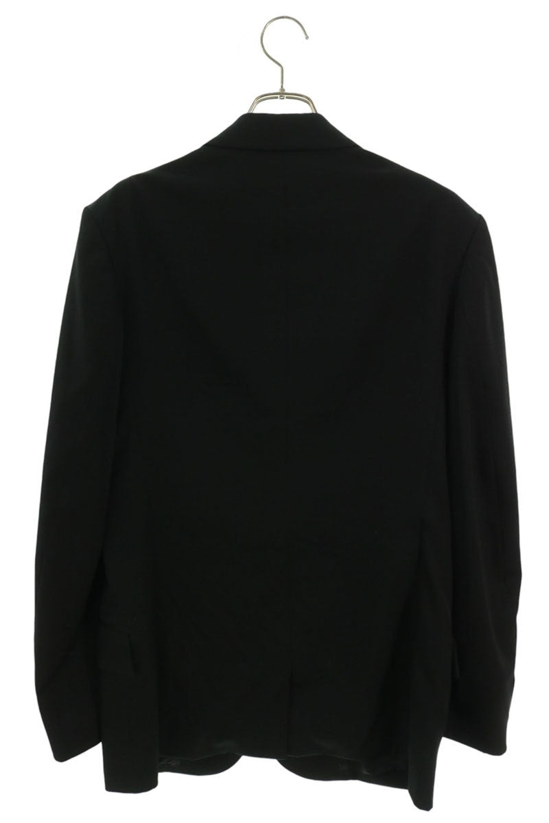 YOHJI YAMAMOTO POUR HOMME 3B Wool Blazer Black Size 2