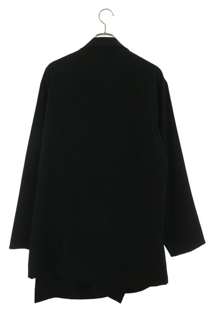 YOHJI YAMAMOTO POUR HOMME Wool Gabardine Jacket Black Size 3