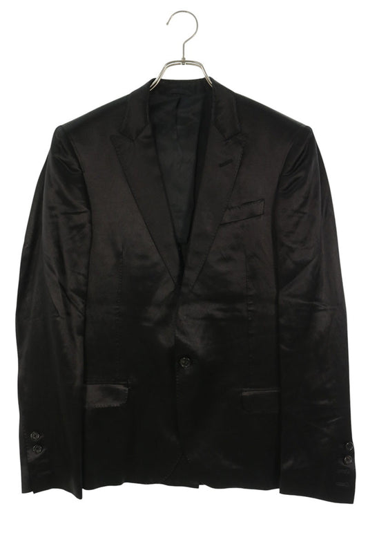 CoSTUME NATIONAL Peaked Lapel 1B Jacket Black Size 46