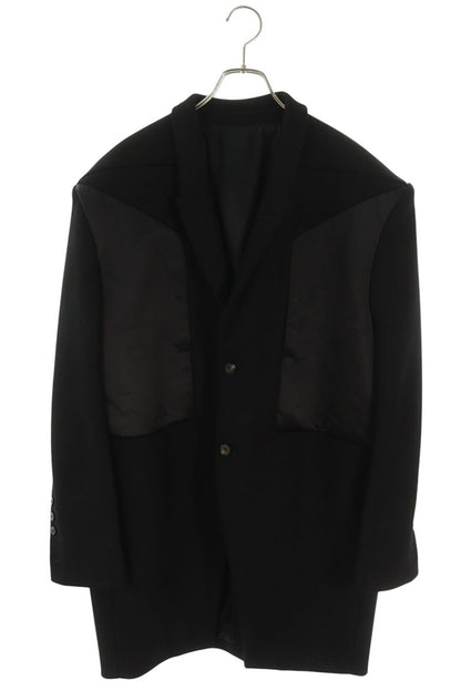 Rick Owens 22AW Wool Panel Jumbo Tatlin Jacket Black Size 48