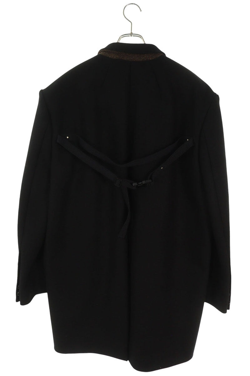 Rick Owens 22AW Wool Panel Jumbo Tatlin Jacket Black Size 48