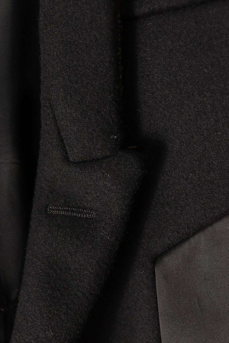 Rick Owens 22AW Wool Panel Jumbo Tatlin Jacket Black Size 48