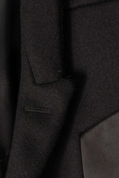 Rick Owens 22AW Wool Panel Jumbo Tatlin Jacket Black Size 48