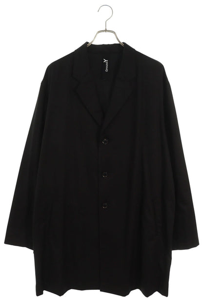 GroundY 25AW Cotton Gabardine Shirt Jacket Black Size 3
