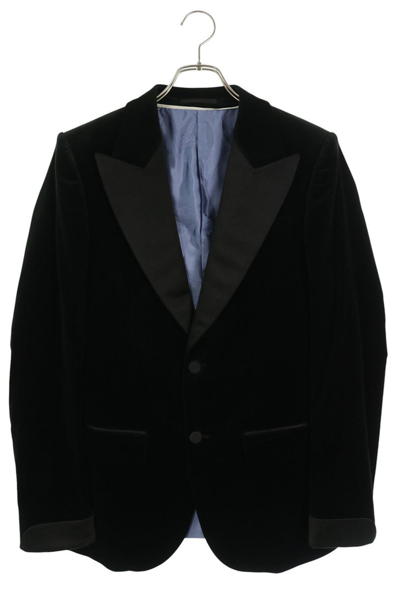 GUCCI 2-Button Velvet Blazer Size 44