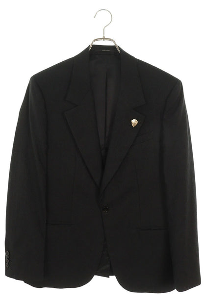 GUCCI SS26 GG Pattern Single-Breasted Jacket Size 46
