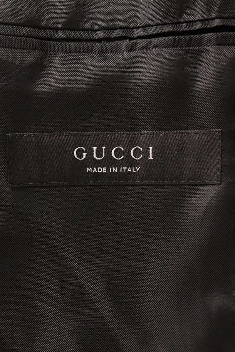 GUCCI SS26 GG Pattern Single-Breasted Jacket Size 46