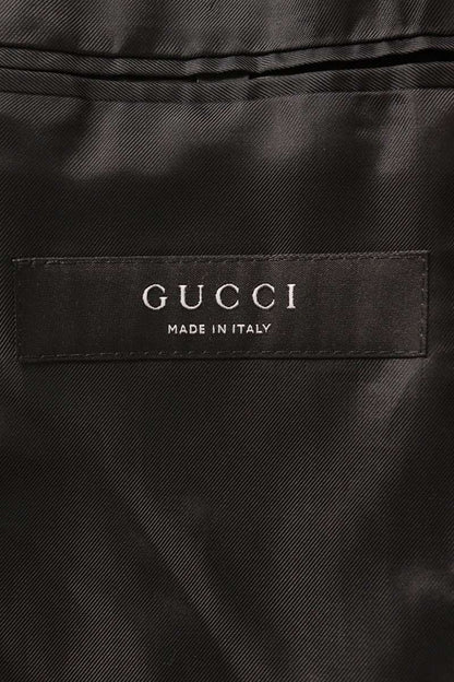 GUCCI SS26 GG Pattern Single-Breasted Jacket Size 46