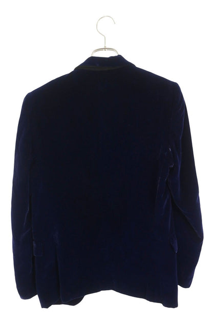 JOHNLAWRENCESULLIVAN Velvet Tailored Blazer Navy Size 36