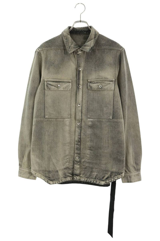 DRKSHDW DU02F6755-DMK Oversized Denim Shirt Jacket Size S