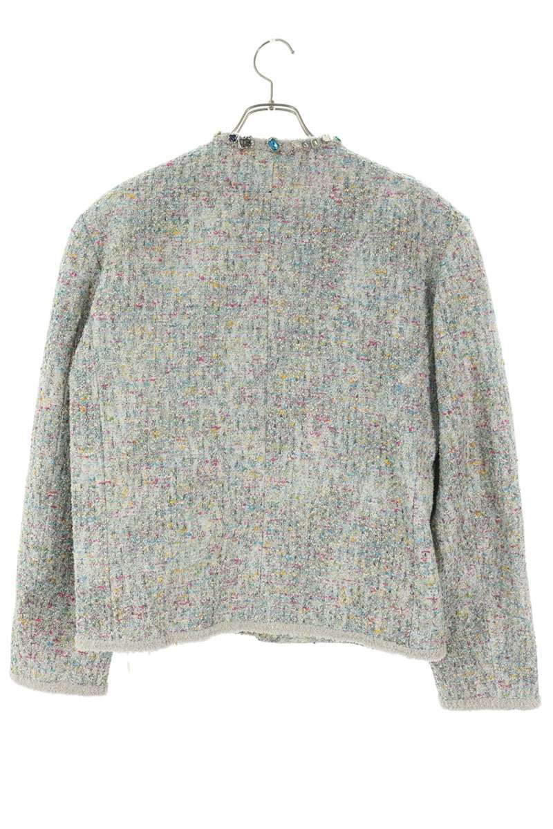 Birth Of Royal Child 25FW Tweed Collarless Jacket Size M