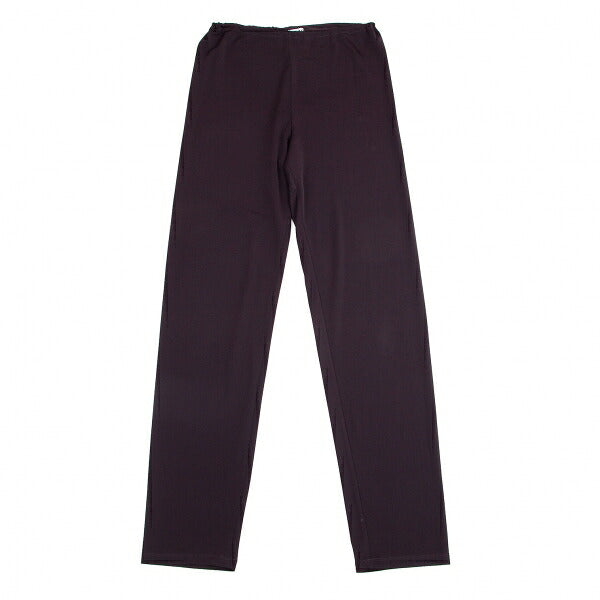ISSEY MIYAKE Rayon Blend Stretch Easy Dark Purple Pants Size 2