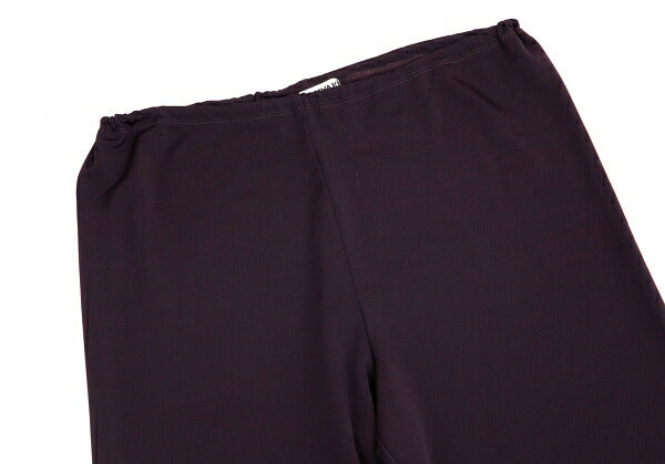 ISSEY MIYAKE Rayon Blend Stretch Easy Dark Purple Pants Size 2