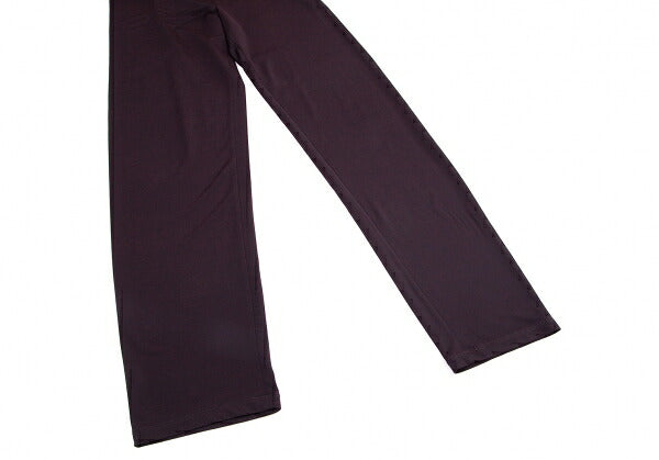 ISSEY MIYAKE Rayon Blend Stretch Easy Dark Purple Pants Size 2