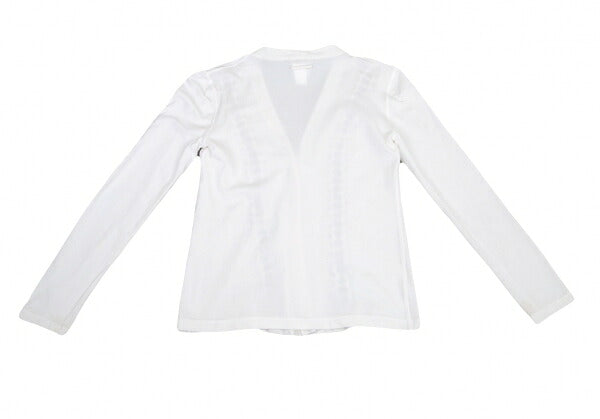 Jean Paul GAULTIER SOLEIL Front Cardigan White Size M