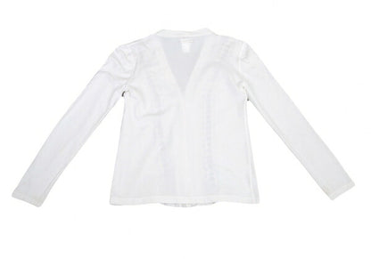 Jean Paul GAULTIER SOLEIL Front Cardigan White Size M