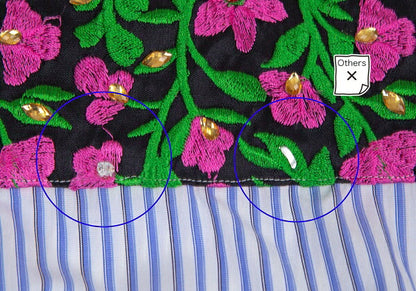 COMME des GARCONS HOMME PLUS Back Floral Shirt Blue Size M