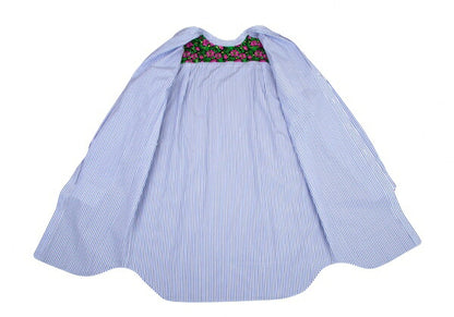COMME des GARCONS HOMME PLUS Back Floral Shirt Blue Size M