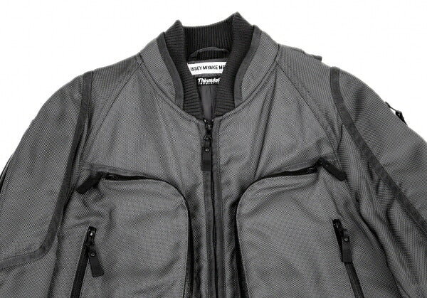 ISSEY MIYAKE MEN Thinsulate Waterproof Jacket Gray Size 4