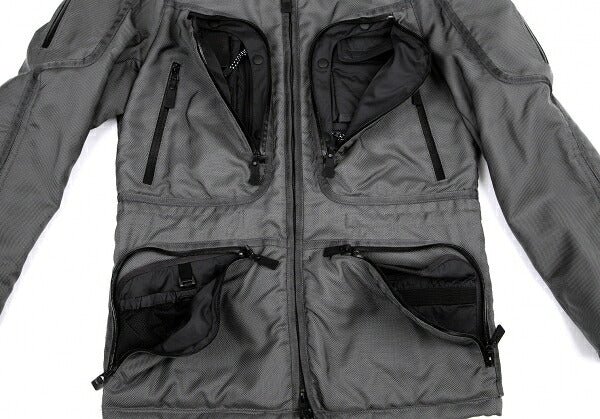 ISSEY MIYAKE MEN Thinsulate Waterproof Jacket Gray Size 4