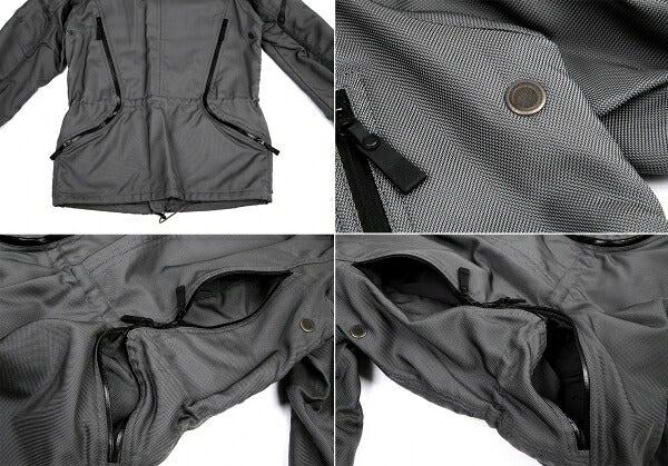 ISSEY MIYAKE MEN Thinsulate Waterproof Jacket Gray Size 4