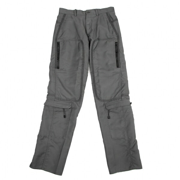 ISSEY MIYAKE MEN Waterproof Zip Pants Gray Size 2
