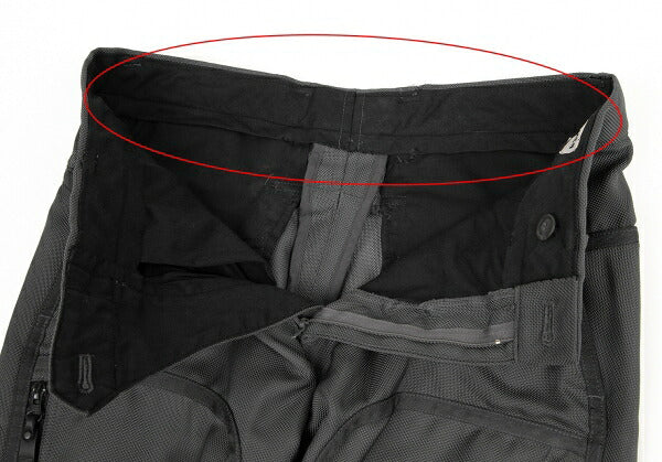 ISSEY MIYAKE MEN Waterproof Zip Pants Gray Size 2
