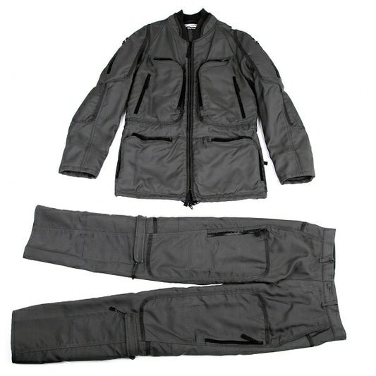 ISSEY MIYAKE MEN Thinsulate Waterproof Zip Suit Gray