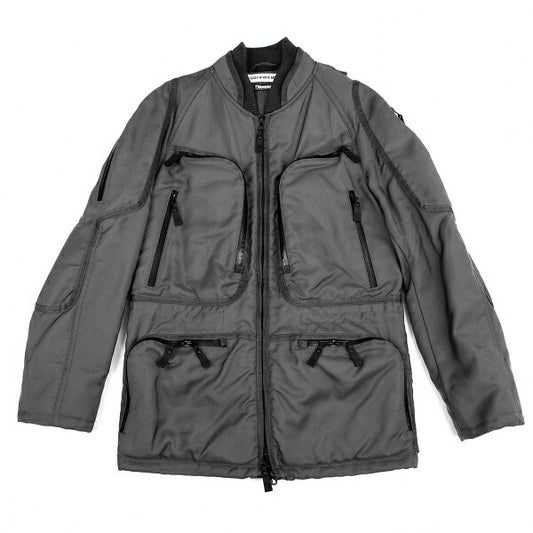 ISSEY MIYAKE MEN Thinsulate Waterproof Zip Suit Gray