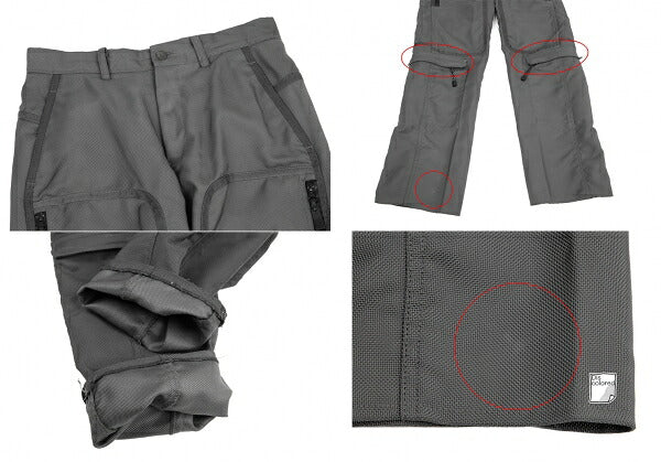 ISSEY MIYAKE MEN Thinsulate Waterproof Zip Suit Gray