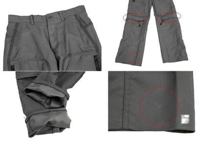 ISSEY MIYAKE MEN Thinsulate Waterproof Zip Suit Gray