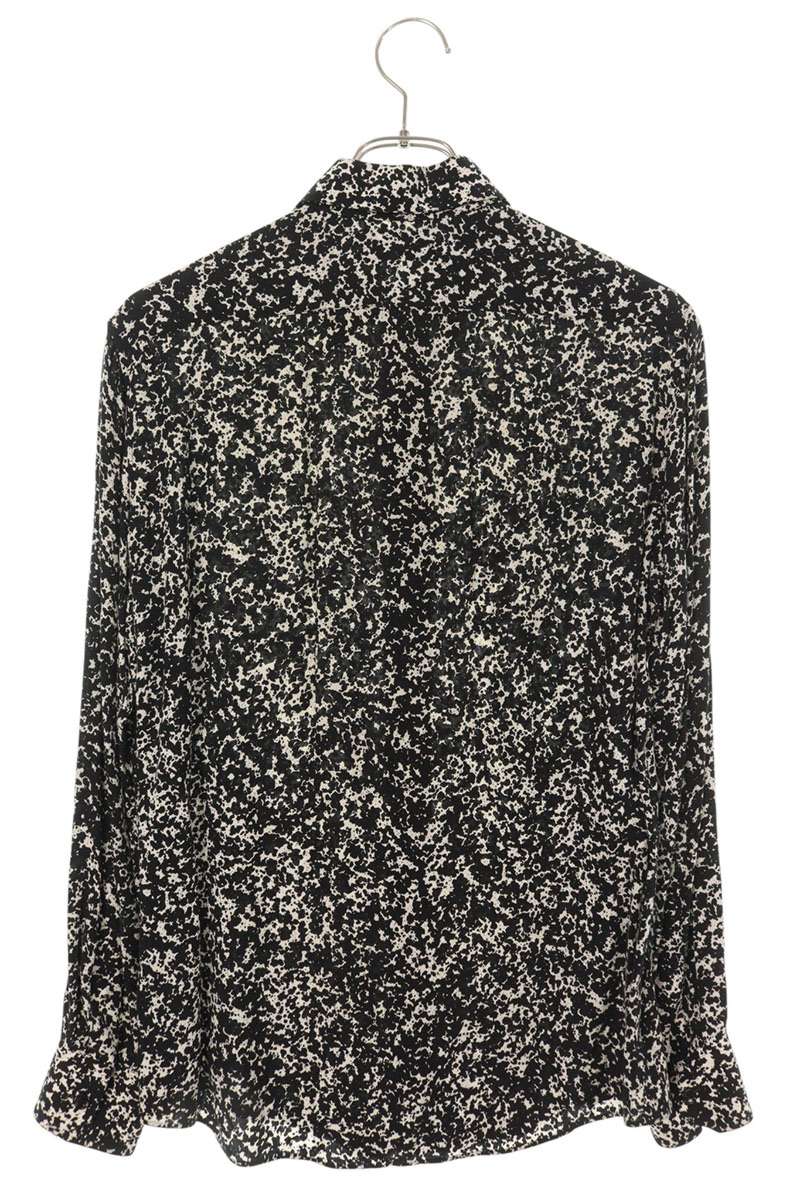 CELINE 19AW Viscose Marble Long Sleeve Shirt Size XL